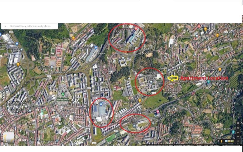 University Of Minho- Inl Campus Gualtar Apartment 2 Braga Exteriör bild